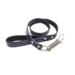 Comfort Lederen Leiband - Blauw