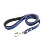 Lederen Leiband - Blauw